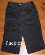 Maat 62 Donkerblauwe Ralph Lauren broek NIEUW (9910), Broekje, Nieuw, Ophalen of Verzenden, Jongetje