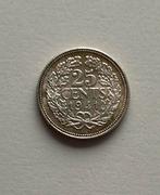 25 cent - 1941, Postzegels en Munten, Munten | Nederland, Zilver, 25 cent, Ophalen of Verzenden, Koningin Wilhelmina