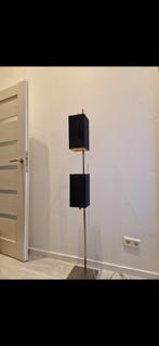 Zwarte strakke sta lamp, Ophalen, Gebruikt, Stof, Industriële