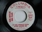 Single Carl Butler & Pearl - Promo, 7 inch, Single, Ophalen of Verzenden, Zo goed als nieuw