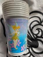 8 plastic bekertjes tinkerbell, Huis en Inrichting, Keuken | Servies, Nieuw, Ophalen of Verzenden, Overige stijlen, Overige materialen