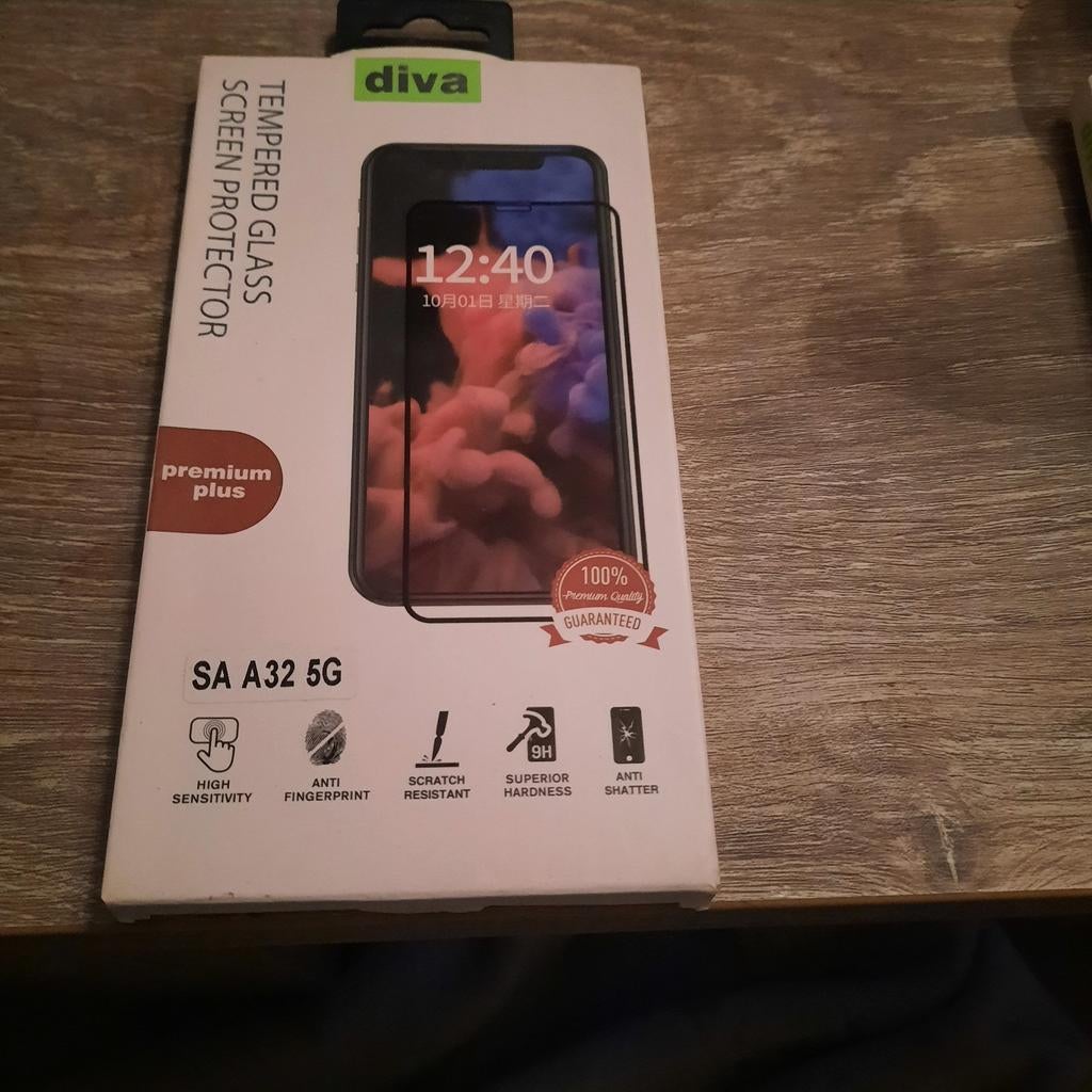 Nieuwe Premium Plus Screenprotector voor Samsung A32 5G, Ophalen of Verzenden, Nieuw