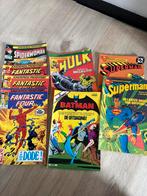 Diverse oude superhelden stripboeken, Meerdere comics, Ophalen of Verzenden, Zo goed als nieuw, Europa
