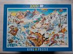 5 x King Puzzle 1000 stukjes, Ophalen, 500 t/m 1500 stukjes, Zo goed als nieuw, Legpuzzel