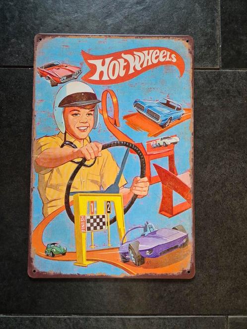 Hotwheels reclamebord, Verzamelen, Merken en Reclamevoorwerpen, Nieuw, Reclamebord, Ophalen of Verzenden