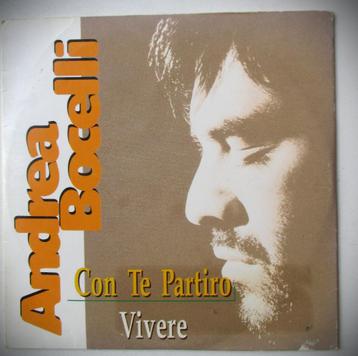 Andrea Bocelli~Con te Partiro en Vivere~Single CD beschikbaar voor biedingen