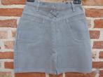 stoere grijze mini spijker rok van Somebody mt XXS, Kleding | Dames, Ophalen of Verzenden, Zo goed als nieuw, Somebody, Maat 34 (XS) of kleiner
