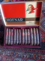 Mooi volle doos met 12 verschillende hofnar sigaren., Ophalen, Zo goed als nieuw, Tabaksdoos of Verpakking