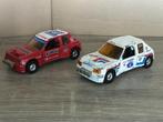 Corgi toys peugeot 2 stuks pr incl vzk, Hobby en Vrije tijd, Modelauto's | 1:43, Ophalen of Verzenden, Auto, Corgi
