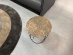 Nieuw Rolf Benz 8770 Bijzettafel Keramiek Emperador Tafel, Gebruikt, Rond, Ophalen of Verzenden, Rolf Benz