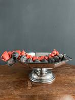 Plateau, schaal op voet, verzilverd, Sheffield, Antiek en Kunst, Verzenden