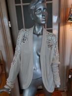 Abercrombie & Fitch vest katoen met kant / vestje, Abercrombie & Fitch, Ophalen of Verzenden, Beige