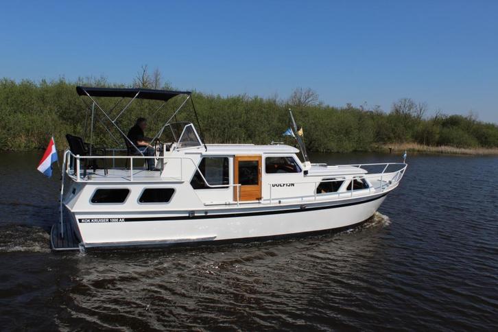 TE HUUR - Jako Kruiser 10.00 AK (bj 1980), Watersport en Boten, Motorboten en Motorjachten, Gebruikt, Staal, 9 tot 12 meter, Overige brandstoffen