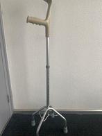 Vierpoot eifel loopstok met onderarmkruk ondersteuning, Ophalen, Verstelbaar, Nieuw