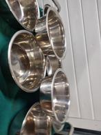 bakken rvs acht stuks, Huis en Inrichting, Ophalen of Verzenden, 'T Olde Gre-j, Info@toldegrej.nl, Endepoelstraat 20f Didam