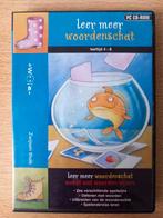 WOORDENSCHAT educatieve CD-ROM voor kinderen van 4 - 6 jaar, Computers en Software, Ophalen of Verzenden, Zo goed als nieuw