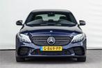 Mercedes-Benz C-Klasse 200 Aut9 AMG Nightpakket, Pano, Leder, Automaat, 4 cilinders, Blauw, Lichtsensor