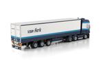 WSI  SCANIA R 6 TOPLINE 6X2  REEFER TRAILER 3AXLE V HERK, Hobby en Vrije tijd, Modelauto's | 1:50, Ophalen of Verzenden, Nieuw
