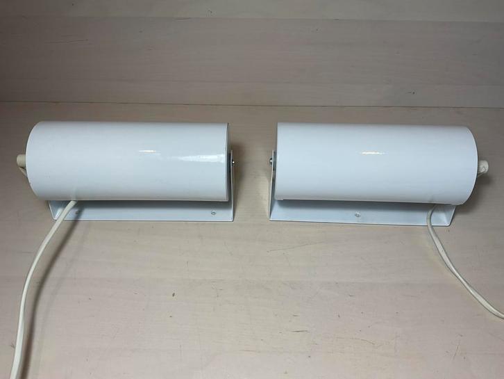 Twee Ikea bedlamp typ V413 wit snoer met schakelaar, Huis en Inrichting, Lampen | Wandlampen, Zo goed als nieuw, Ophalen of Verzenden