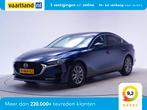 Mazda 3 2.0 e-SkyActive-X 186pk Comfort [ LED Leder Bose Nav, Gebruikt, 1295 kg, Blauw, Origineel Nederlands