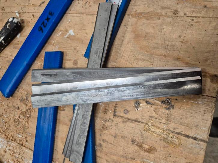 260x25x3 schaafmessen. O.a record power pt107, Doe-het-zelf en Verbouw, Overige Doe-het-zelf en Verbouw, Zo goed als nieuw, Ophalen of Verzenden