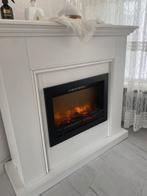 Leuke elektrische sfeerhaard met schouw, Huis en Inrichting, Haarden, Ophalen, Gebruikt, Inbouwhaard, Elektrische haard