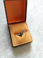 Mooie Fijne Zilveren Ring met Markesietjes, Verzenden, Zilver, Ring