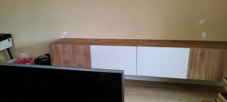 Te koop zwevend wandmeubel, Huis en Inrichting, Kasten | Wandmeubels, Gebruikt, Minder dan 100 cm, 200 tot 250 cm, 25 tot 50 cm