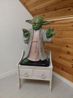 Star wars yoda beeld - decoratief, Ophalen, Gebruikt, Beeldje of Buste