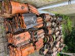 Oude dakpannen gratis, Doe-het-zelf en Verbouw, Dakpannen en Dakbedekking, Ophalen, Gebruikt, Dakpannen, Overige kleuren