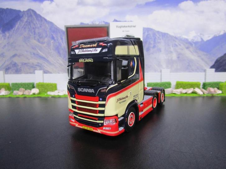 Wsi 01-4362 Scania S Highline CS20H 6x2 , J.O. Pedersen, Hobby en Vrije tijd, Modelauto's | 1:50, Nieuw, Bus of Vrachtwagen, Wsi