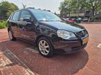 Volkswagen Polo 1.4 16V 59KW 2009 Zwart, Auto's, Voorwielaandrijving, 4 cilinders, Zwart, Handgeschakeld