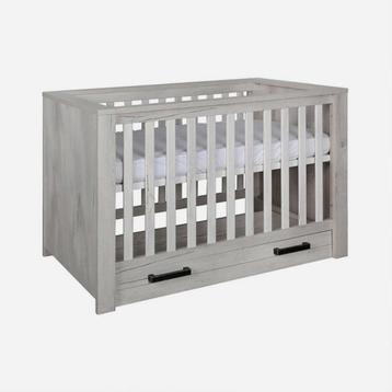 Kidsmill Sem Nautic Grijs Babybed Met Lade 70 x 140 cm beschikbaar voor biedingen