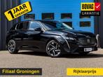 Peugeot 308 1.2 Allure Pack 130pk Automaat GRATIS Afleverpak, Gebruikt, 1199 cc, Leder en Stof, Zwart