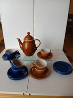 6 kops koffieservies keramiek 1960, Ophalen of Verzenden