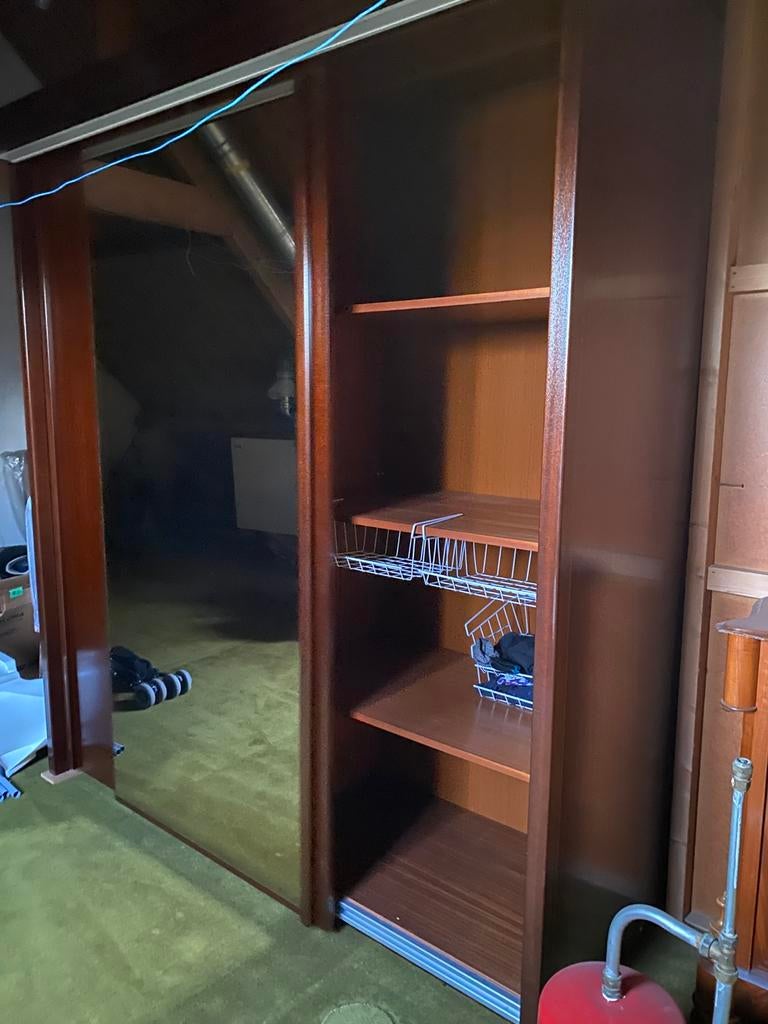 Kledingkast, Huis en Inrichting, Kasten | Kledingkasten, Ophalen, Zo goed als nieuw, 50 tot 75 cm, 200 cm of meer