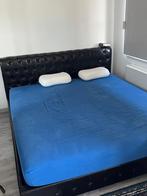 Donkerbruin Auping bed - 180x200, Overige materialen, Bruin, Tweepersoons, Ophalen of Verzenden