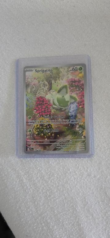 Sprigatito Paldea Evolved 196/193 beschikbaar voor biedingen