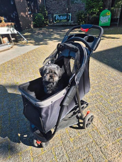 Hondenbuggy Keddoc grijs in goede en nette staat, Dieren en Toebehoren, Honden-accessoires, Zo goed als nieuw, Ophalen of Verzenden