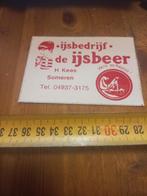 Ijsbedrijf de ijsbeer someren  h kees, Ophalen of Verzenden, Zo goed als nieuw
