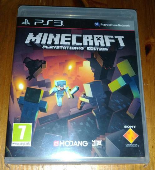 Minecraft PS3 Edition PlayStation 3 PS3, Spelcomputers en Games, Games | Sony PlayStation 3, Zo goed als nieuw, Simulatie, 3 spelers of meer
