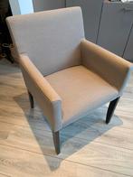 Mooie Loods 5 Eetkamerstoel met armleuning Lichtgrijs, Ophalen, Gebruikt, Eén, Stof