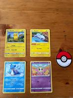 Originele pikachu pokemon kaart + lapras + tymano + cutiefly, Ophalen of Verzenden, Zo goed als nieuw, Meerdere kaarten