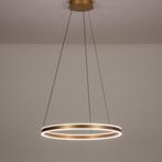 hanglamp led 60cm goud messing cirkel tafel vide huis lamp, Huis en Inrichting, Lampen | Hanglampen, Nieuw, Ophalen of Verzenden
