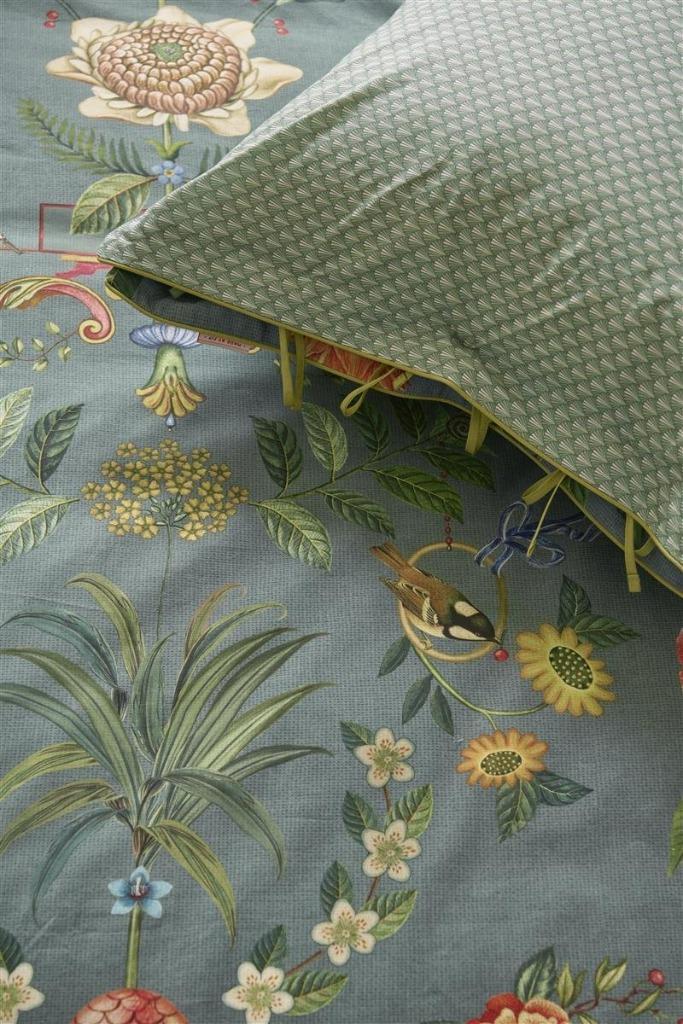 Pip Studio dekbedovertrek botanical verde 240x220 -50%, Huis en Inrichting, Slaapkamer | Beddengoed, Nieuw, Dekbedovertrek, Tweepersoons