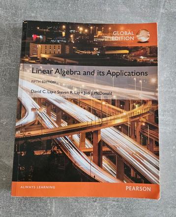 Linear Algebra and its applications  beschikbaar voor biedingen
