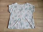 INDIGO wit T-shirt met print maat 46 ~ HH0005, Indigo, Wit, Maat 46/48 (XL) of groter, Ophalen of Verzenden