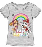 Paw Patrol T-shirt Pawsitive Grijs - Maat 116 - 128, Meisje, Paw patrol, Nieuw, Ophalen of Verzenden