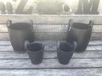 Rubberen manden te koop, Huis en Inrichting, Kunststof, Gebruikt, Mand, Rond