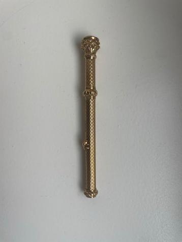 14K Gouden Vulpen/Potlood met Heliotroop beschikbaar voor biedingen